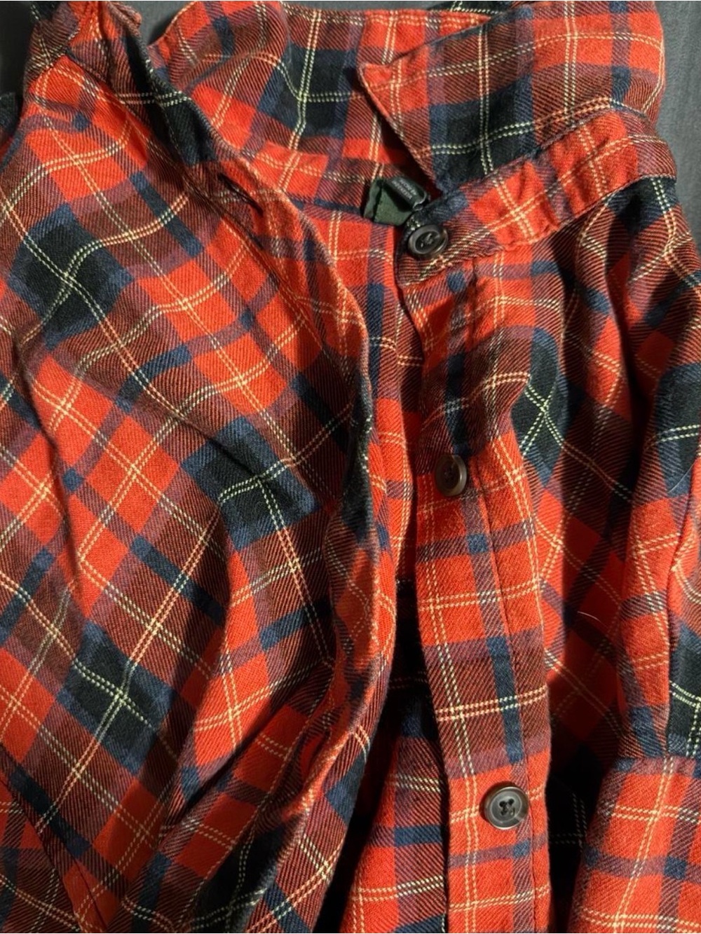 Women’s Red Plaid Flannel Wild Fable